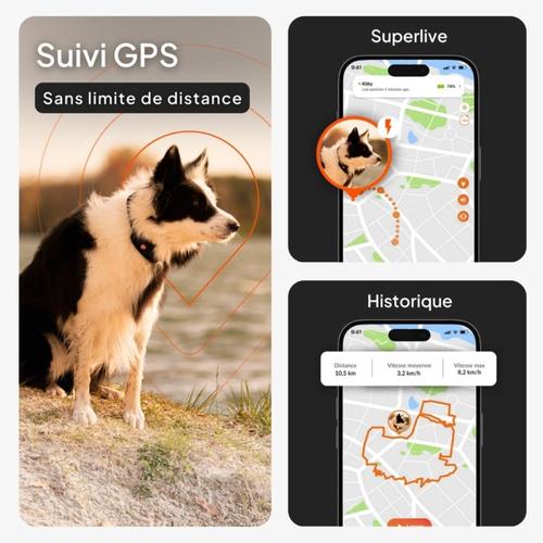 Visuel 2 du produit Weenect GPS Chien Sans Collier Noir XT