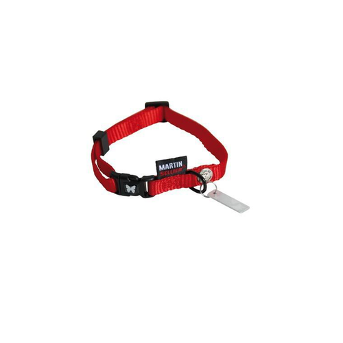 Visuel 2 du produit Martin Sellier Collier réglable Rouge - 20 / 30 x 1 cm