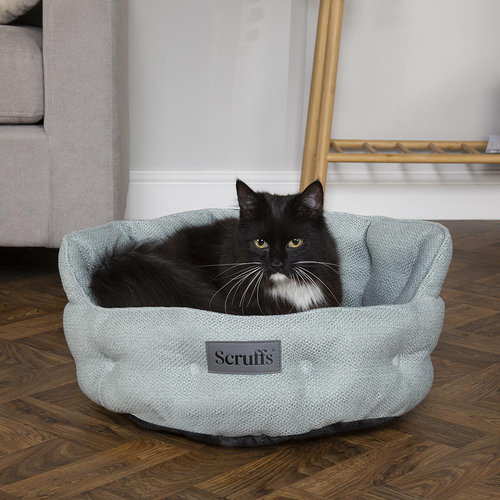 Visuel 4 du produit Scruffs Couchage Chat Lit Rond Seattle Vert - Ø 45 cm