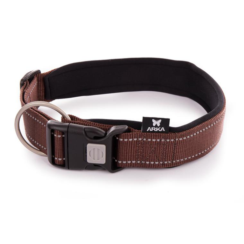 Visuel 1 du produit Collier Neo+ marron pour chien 4x50/70 cm