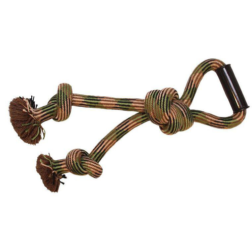 Visuel 1 du produit Jouet Chien - Martin Sellier Corde Poignée camouflage – 52 cm