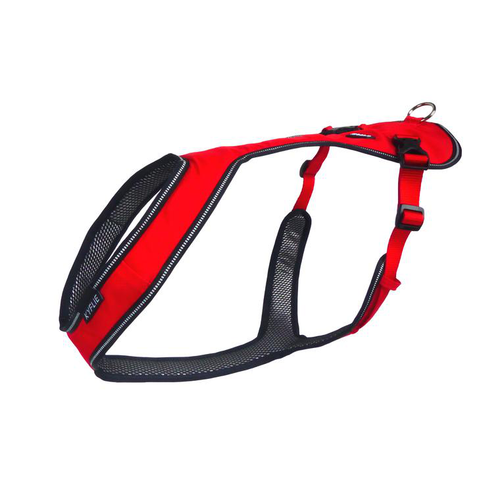 Visuel 1 du produit Harnais Chien - Kyflie Harnais canicross Otium Taille 7 Rouge - 66/70 x 75/95 cm