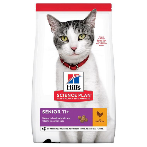 Visuel 1 du produit Hill's Croquettes Chat Senior Poulet - 3 kg