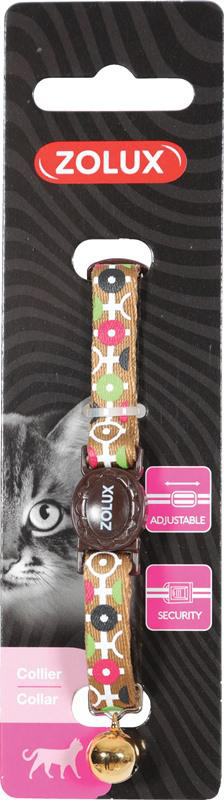 Visuel 1 du produit Collier Chat – Zooplus Collier Nylon Arrow Réglable Marron