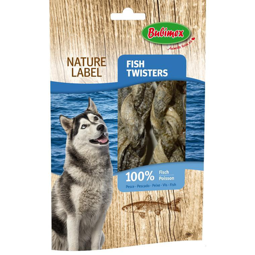 Visuel 1 du produit Friandises Chien – Bubimex Fish twisters – 60 gr
