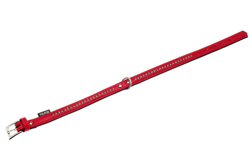 Visuel 1 du produit Collier Chien - Flamingo Collier Monte Carlo Rouge - 28/33 x 1,4 x 0,2 cm