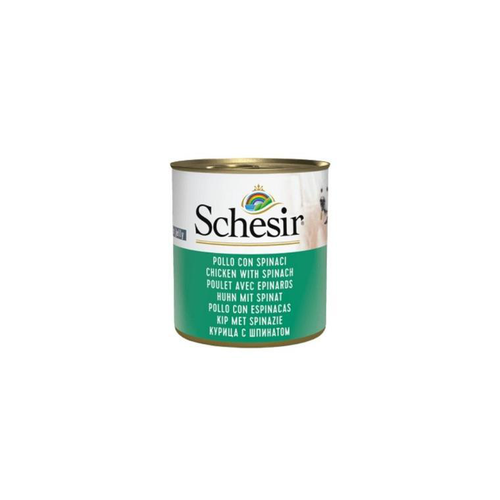 Visuel 1 du produit Boîtes Chien – Schesir Poulet aux épinards – 285 gr