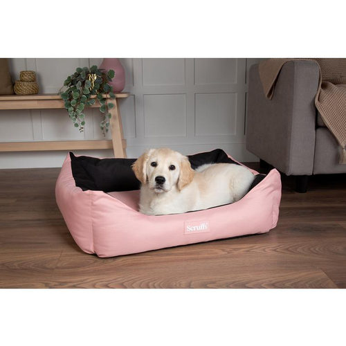 Visuel 4 du produit Couchage Chien - Scruffs Corbeille imperméable Expédition Taille XL Rose et noir - 90 x 70 cm