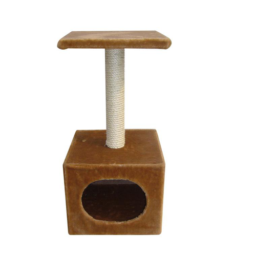Visuel 1 du produit Arbre à chat Abey Beige - 30 x 30 x 60 cm