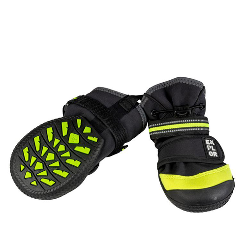 Visuel 2 du produit Textile Chien - Duvoplus 4 Chaussons Gear Noir - Taille S