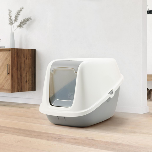Visuel 10 du produit Savic Maison De Toilette Nestor Giant Grise - 79 x 53 x 57 cm
