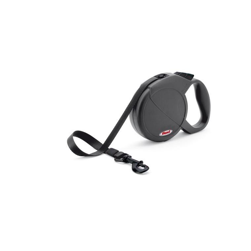 Visuel 2 du produit Laisse enrouleur Flexi Classic Compact 3 noire 5 m