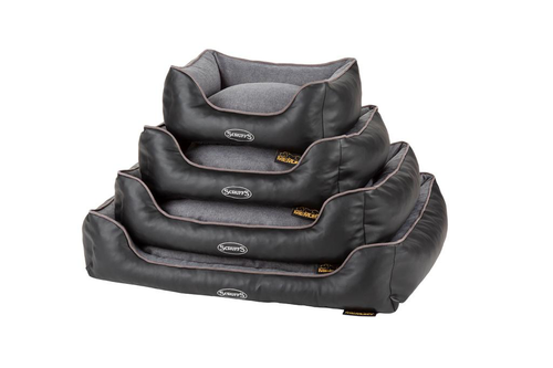 Visuel 7 du produit Couchage Chien – Scruffs Corbeille Hilton Gris – Taille XL