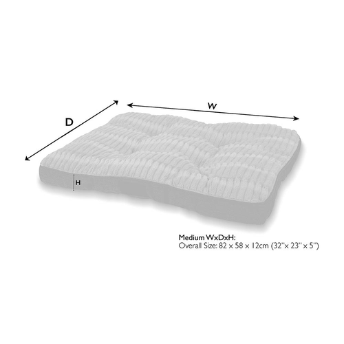 Visuel 5 du produit Scruffs Couchage Chien Coussin Ellen Gris - Taille M 82 x 58 cm
