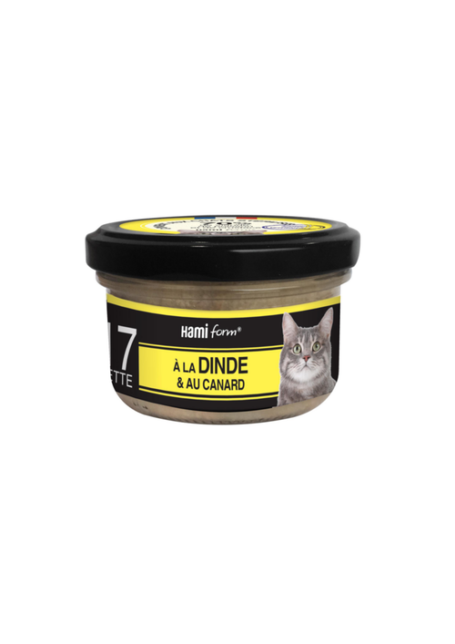 Visuel 1 du produit Boîte Chat - Recette n°17 à la dinde et au canard