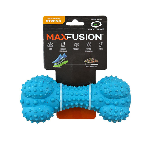 Visuel 2 du produit Max Fusion Jouet Chien Os Nike Taille L Bleu
