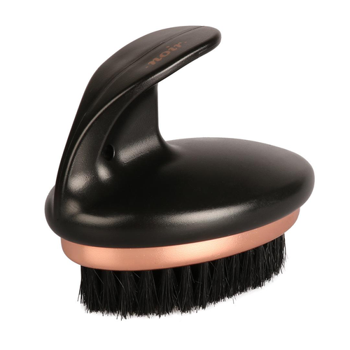 Visuel 1 du produit Brosse douce ergonomique Chien et Chat – bronze/noir – 11 x 7 x 9,5 cm