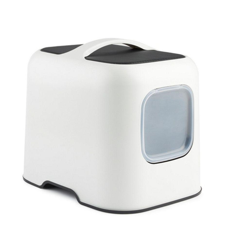Visuel 2 du produit Rotho Maison de toilette Biala Blanc de Gui – 44,3 x39,5 x 51 cm