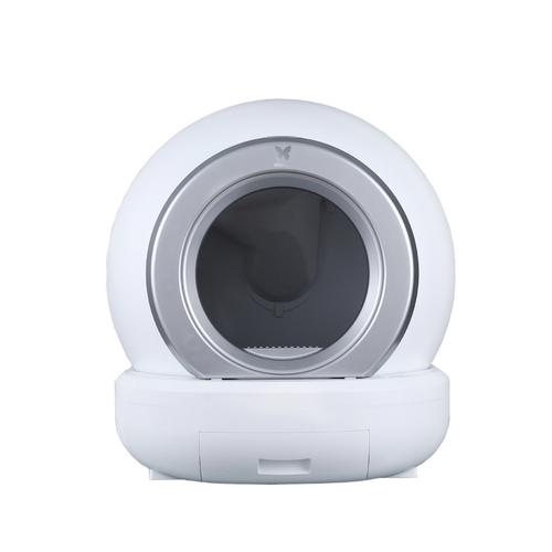 Visuel 1 du produit Martin Sellier Maison De Toilette Automatique Chat Blanc - 65 Litres