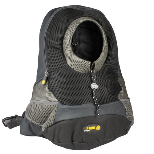 Visuel 1 du produit Transport – Maria Crazy Paws Sac de Transport en nylon coloris noir – Taille M