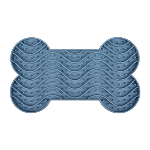 Visuel 1 du produit Tapis à lécher Yummee bleu taille M – Flamingo