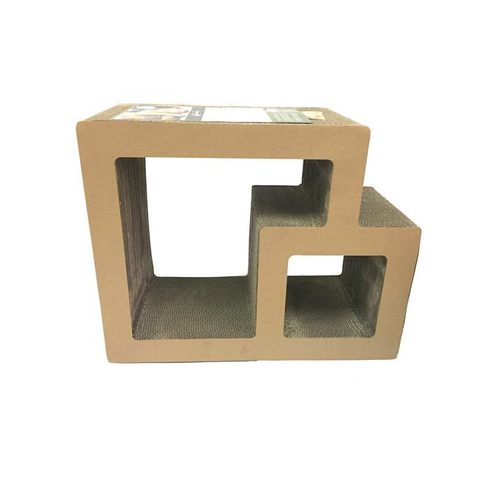 Visuel 1 du produit Habitat Chat – Champion Companion Griffoir Scratcher Double Square Ramp - 50 x 23 x 40 cm