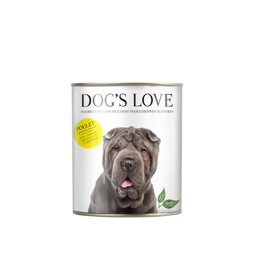 Visuel 1 du produit Boîte Chien – Dog's Love pâtée au Poulet - 400 gr