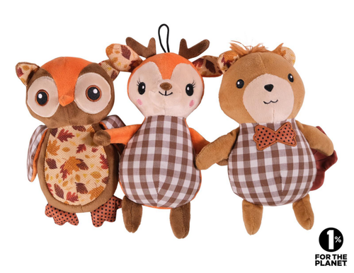 Visuel 1 du produit Vadigran Jouet Chien Peluche Autumne Multicolore - 20 x 8 cm