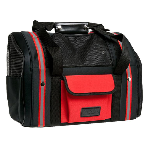 Visuel 1 du produit Transport - Flamingo Sac à dos Smart bag Noir et rouge - 42 x 21 x 28 cm