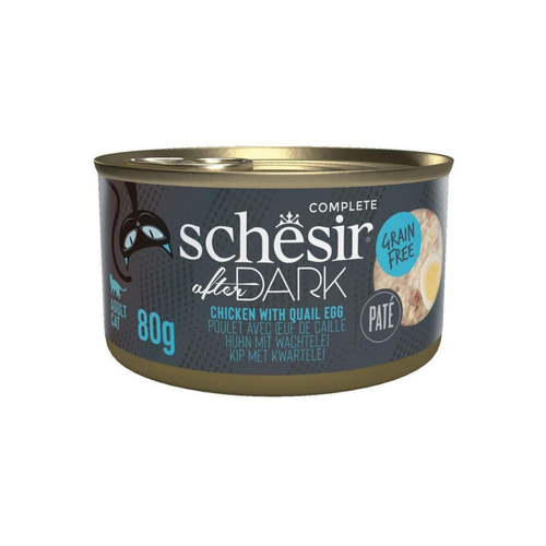 Visuel 1 du produit Schesir Pâté Chat Adulte Poulet Œuf de Caille - 80 gr