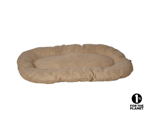 Visuel 1 du produit Vadigran Coussin ovale pour chien Adelle beige - 80 x 57 cm
