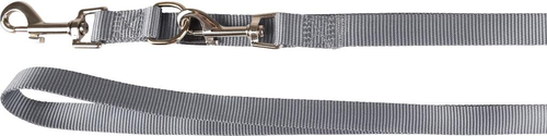 Visuel 1 du produit Laisse Chien - Flamingo Laisse d'entraînement nylon Ziggi Gris - 200 x 2 x 0,2 cm