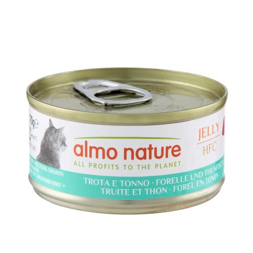 Visuel 1 du produit Boîte Chat – Almo Nature HFC Jelly Truite et Thon 70 gr