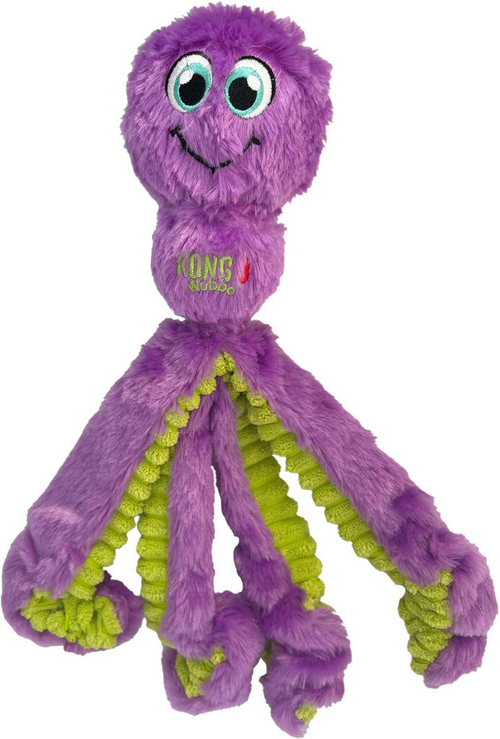 Visuel 3 du produit Kong Jouet Chien Peluche Wubba Octopus - Taille L (Livré aléatoirement parmi 3 coloris)