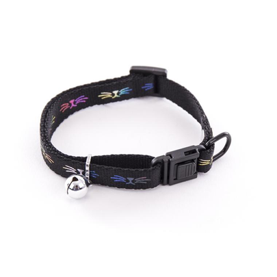 Comparer les prix de Collier Chat – Martin Sellier Collier Frimousse noir – 20 à 30 cm