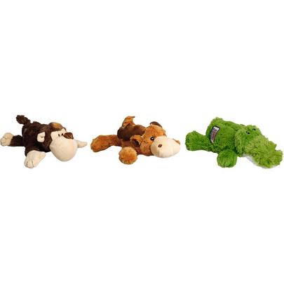 Meilleurs prix pour Jouet Chien - Kong Peluche Cozies Coloris mixtes - 14 x 18 cm