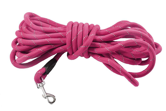 Meilleurs prix pour BOBBY-Laisse Chien – Bobby Longe Walk Fuchsia – 5 m