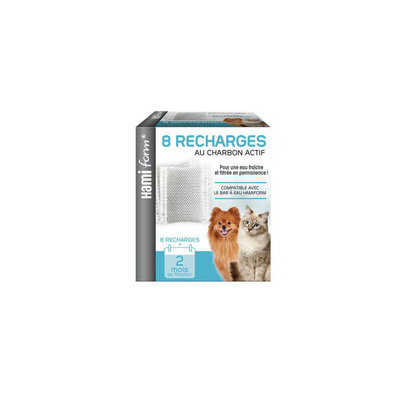 HAMIFORM-Distributeur Chat - Hamiform recharges au charbon actif – x8
