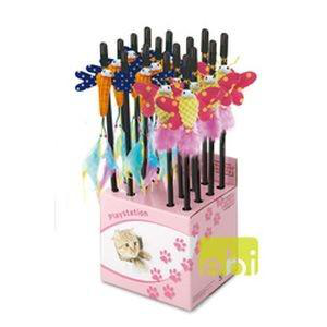 EUROPET-Jouet Chat - EBI Canne à pêche Happy Life