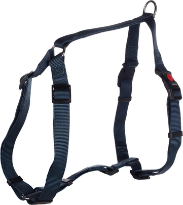 Comparer les prix de FLAMINGO-Flamingo Harnais Nylon Chien Ziggi Bleu foncé S - 35-50 cm x 20 mm x 2 mm