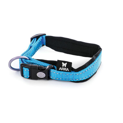 Meilleurs prix pour Collier Chien – Martin Sellier Collier Neo+ bleu – 1,5 x 30 à 35 cm
