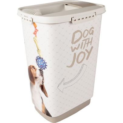 Comparer les prix de Conteneur chien June 25 l – Flamingo