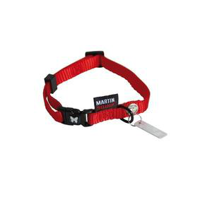 Meilleurs prix pour Collier Chien - Martin Sellier Collier réglable Rouge - 20 / 30 x 1 cm