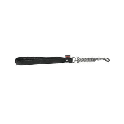 Laisse amortisseur nylon 50cm noire
