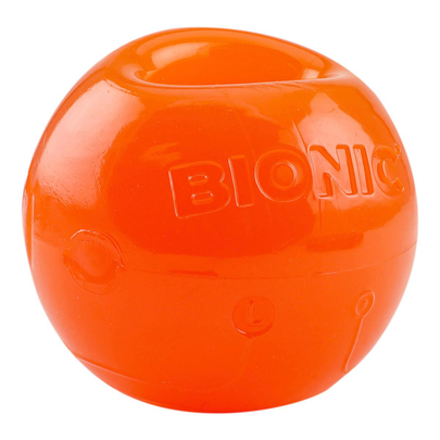 Comparer les prix de BIONIC-Bionic Jouet Chien Balle Orange L - Ø 8 cm