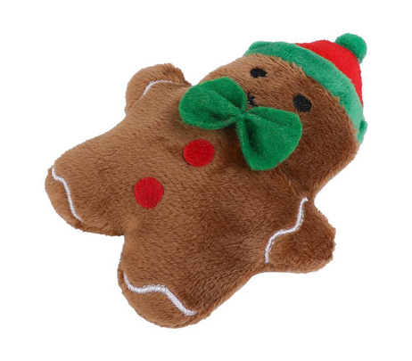 Comparer les prix de Jouet Chien – Wouapy Peluche De Noël Biscuit