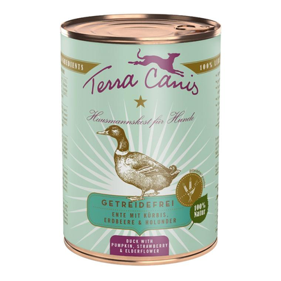 Comparer les prix de TERRA CANIS-Terra Canis Pâtée Chien Sans céréales Canard - 400 gr