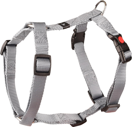 Meilleurs prix pour Harnais Chien - Flamingo Harnais H nylon Ziggi S Gris - 35 / 50 x 1,5 x 0,2 cm