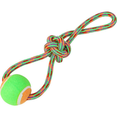 Meilleurs prix pour Jouet Chien – Wouapy Nœud Pirate Multicolore – 7 x 7 x 34 cm