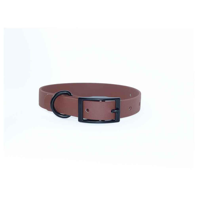 Meilleurs prix pour Collier Chien - eKys BioThane® Marron - 25 mm